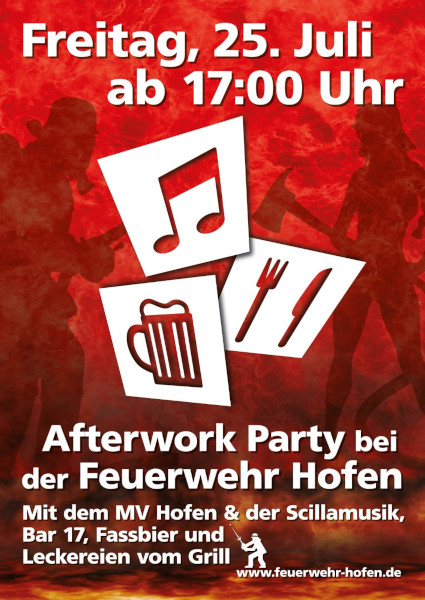 Hinweis auf Veranstaltung Afterwork